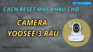 Cách reset mật khẩu cho camera yoosee 3 râu