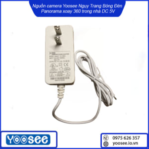 Nguồn camera Yoosee Ngụy Trang Bóng Đèn Panorama xoay 360 trong nhà DC 5V